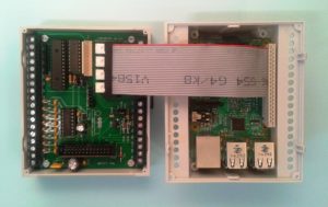 Hubo Maxi 1.11 inkl. Raspberry Pi im Hutschienengehäuse
